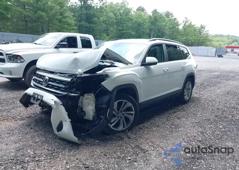 2021 Volkswagen Atlas 3.6L V6 Se W/Technology из США, поврежденный, VIN 1V2HR2CA9MC580313